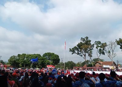Semarak Upacara HUT RI ke-80 di Desa Ciporos: Wujud Semangat Kebangsaan dan Persatuan