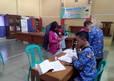 Gerakan Serentak PMT untuk Stunting Desa Ciporos