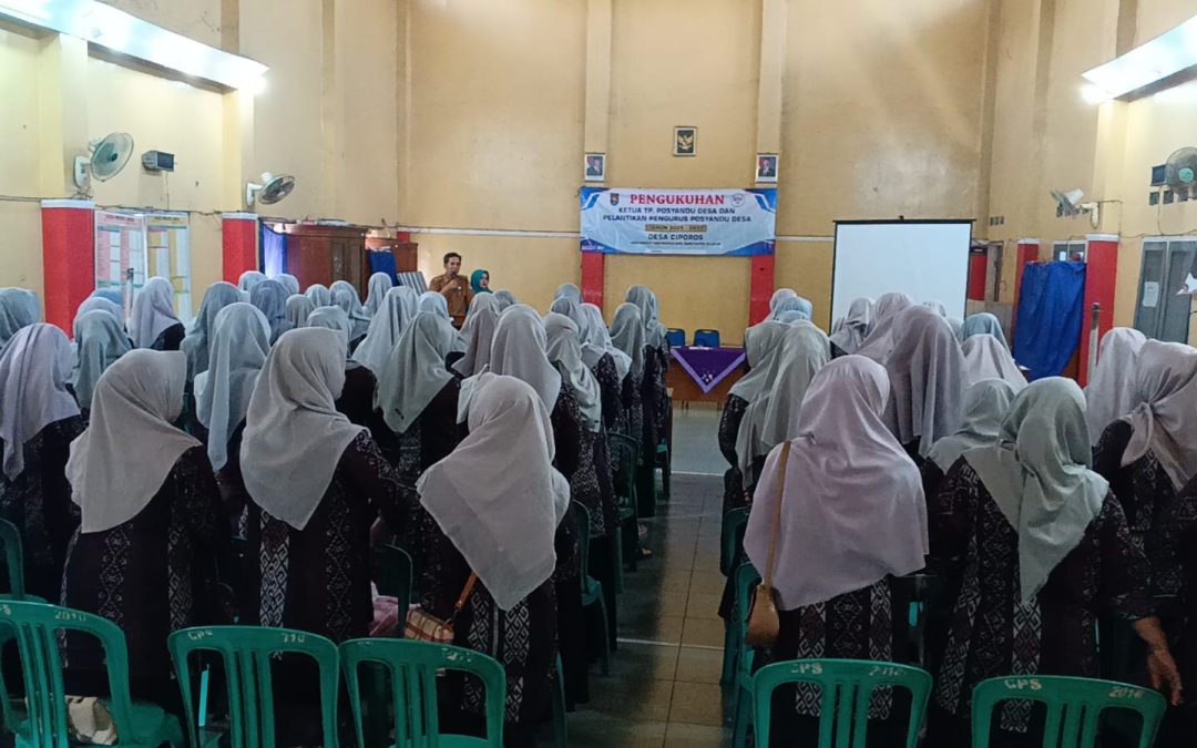 Pengukuhan Ketua TP. Posyandu dan Pelantikan Pengurus Posyandu Desa Ciporos: Perkuat Peran Layanan Kesehatan Masyarakat