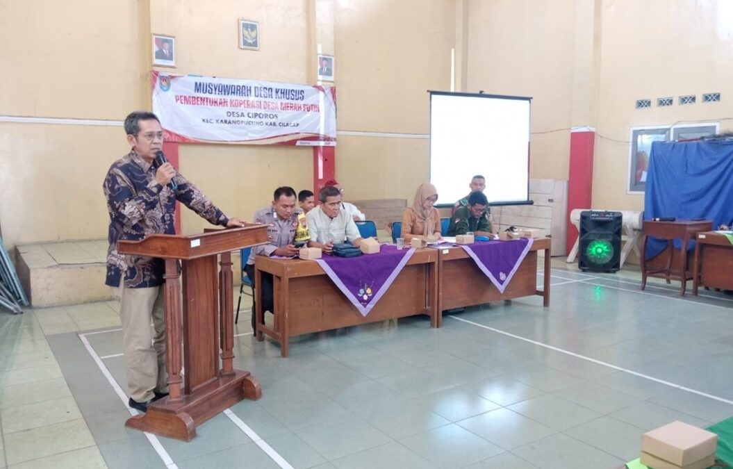 Wujudkan Ekonomi Desa yang Mandiri dan Berkeadilan, Desa Ciporos Gelar Musyawarah Khusus Pendirian Koperasi “Merah Putih”