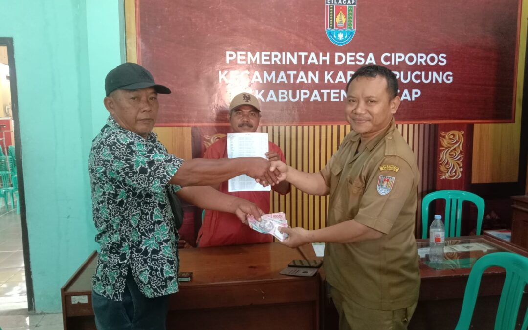 Pelunasan PBB-P2 RT 01 RW 12 Dusun Ciraja Tahun 2026, Bukti Kepatuhan Warga Desa Ciporos