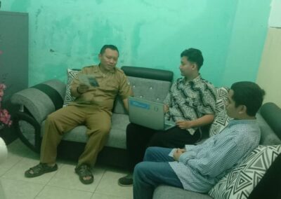 Koordinasi Kerja Praktek Mahasiswa STMIK Komputama Majenang di Desa Ciporos