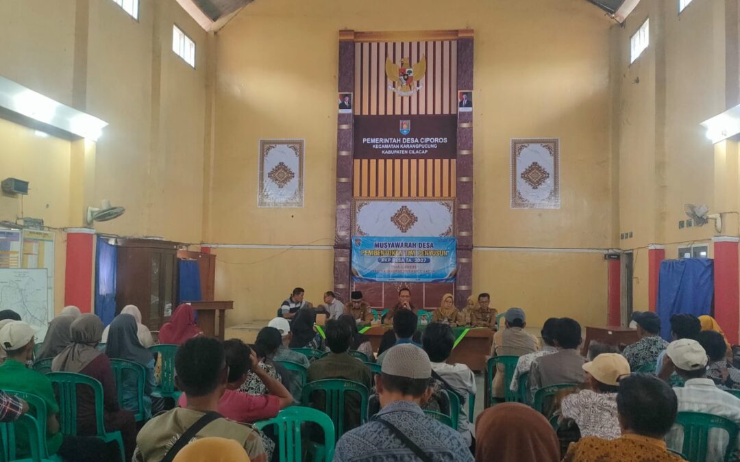 MUSYAWARAH DESA CIPOROS REALISASI SEMESTER I TAHUN 2026